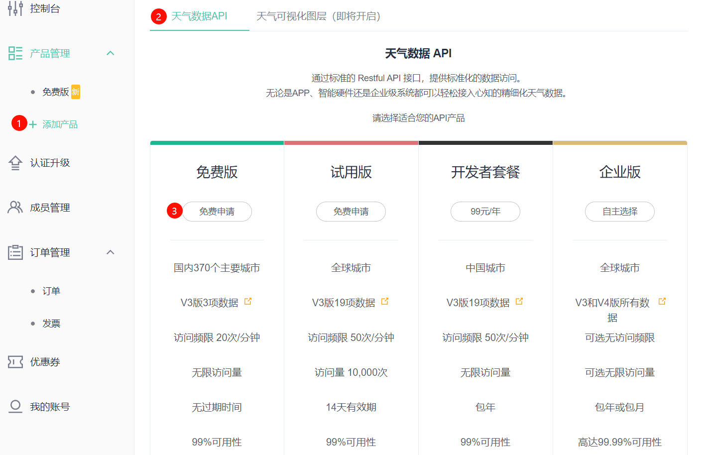 添加产品